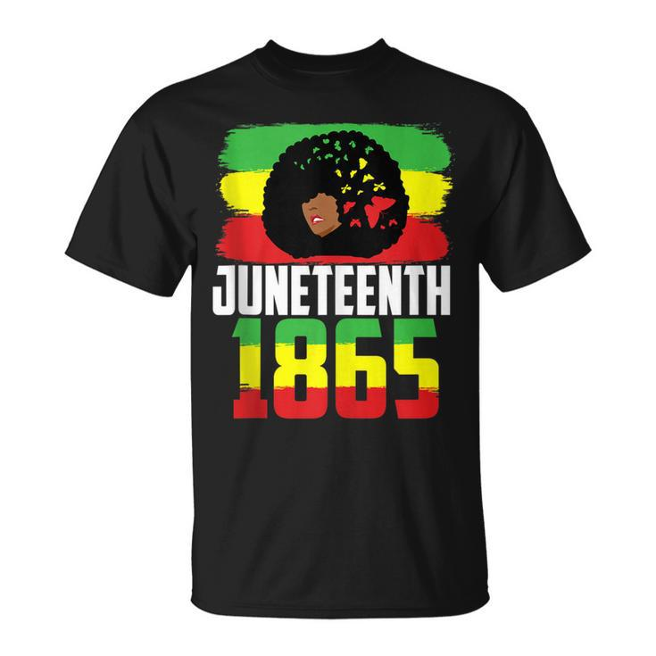 Juneteenth Is My Independence Day Black Women Black Pride   Unisex T-Shirt