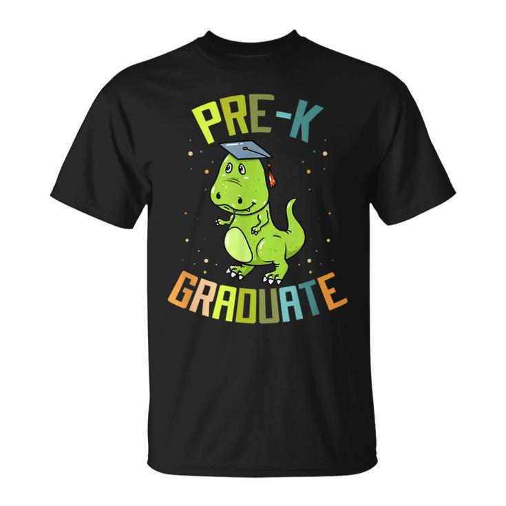 Kids Preschool Graduation Gift Preschooler Dinosaur Pre-K  Unisex T-Shirt