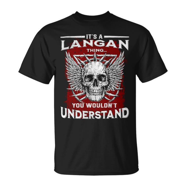 Langan Name Shirt Langan Family Name Unisex T-Shirt