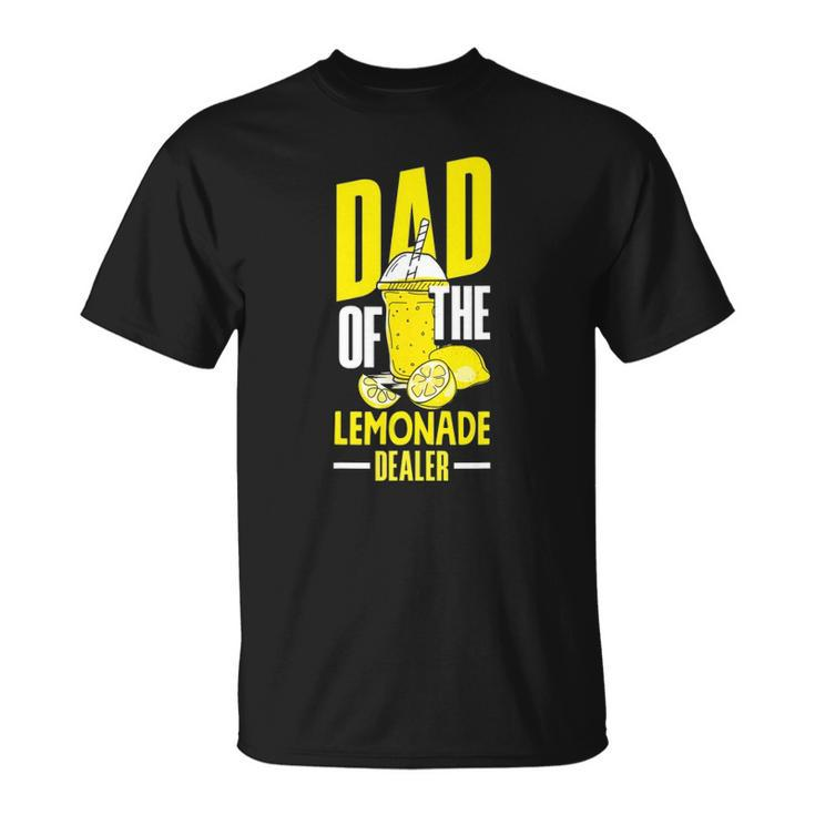 Lemonade Stand Juice Store Dad Of The Lemonade Dealer Funny Unisex T-Shirt