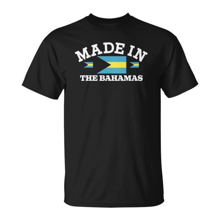 Made In The Bahamas Bahamian Flag Unisex T-Shirt
