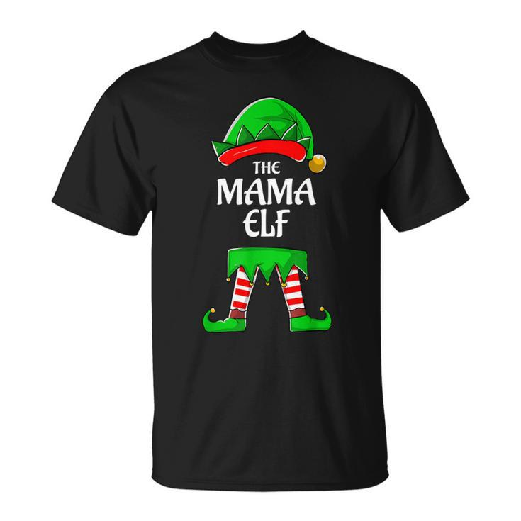 Mama Elf Matching Group Xmas Funny 510 Shirt Unisex T-Shirt