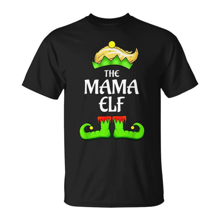 Mama Elf Matching Group Xmas Funny 511 Shirt Unisex T-Shirt