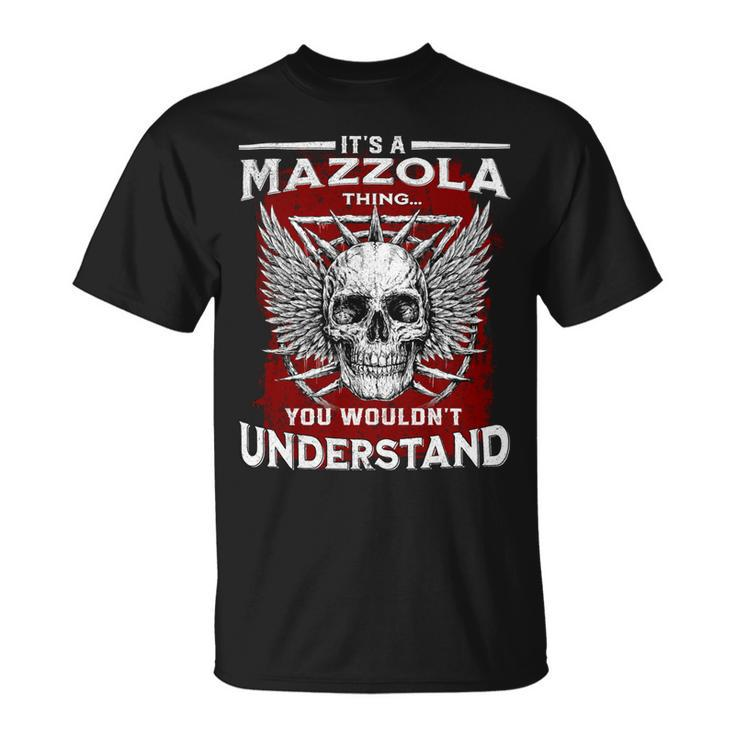 Mazzola Name Shirt Mazzola Family Name V3 Unisex T-Shirt