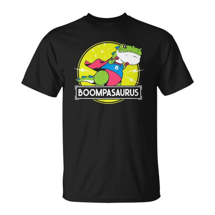 Mens Boompasaurus Boompa Designs From Grandchildren Fathers Day Unisex T-Shirt
