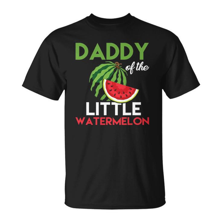 Mens Cute Watermelon Daddy Design Dad For Men Unisex T-Shirt