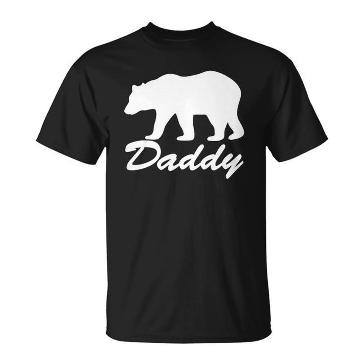 Mens Daddy Bear Distressed Graphic Raglan Baseball Tee Unisex T-Shirt