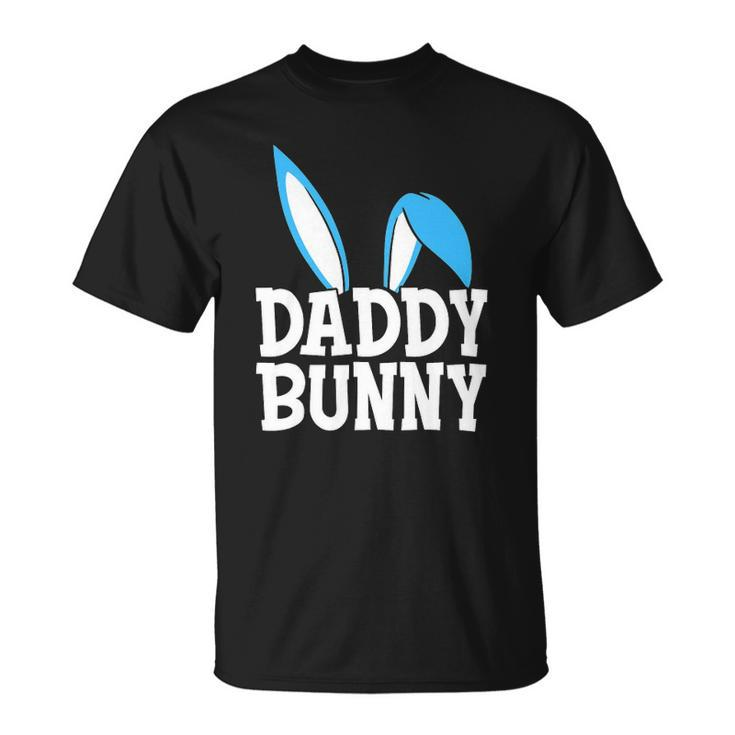 Mens Daddy Bunny Cute Easter Costume Dad Family Matching Unisex T-Shirt