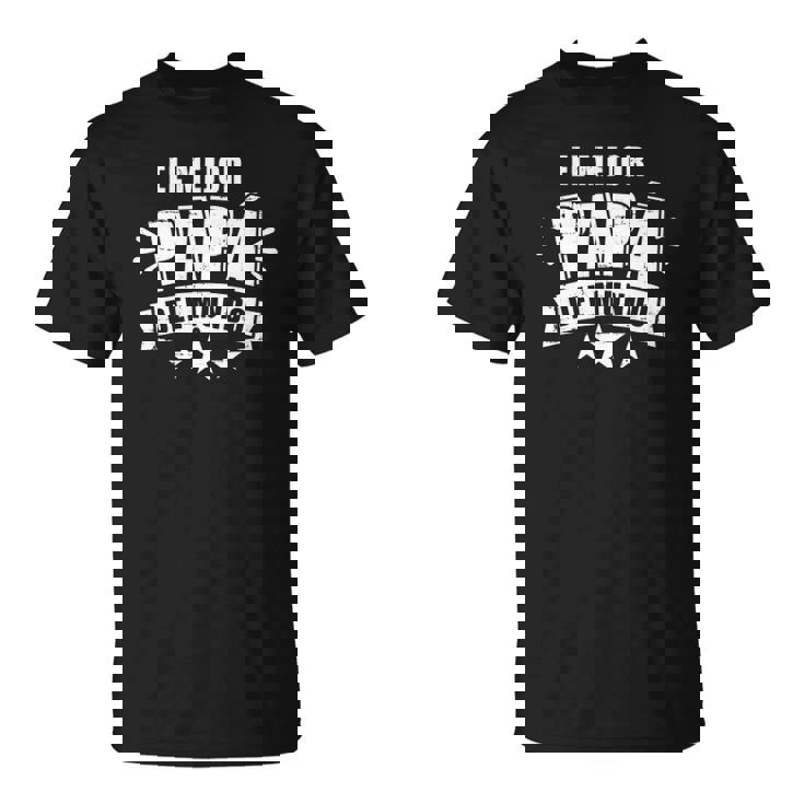 Mens El Mejor Papá Del Mundo Para Dia Del Padre  Unisex T-Shirt