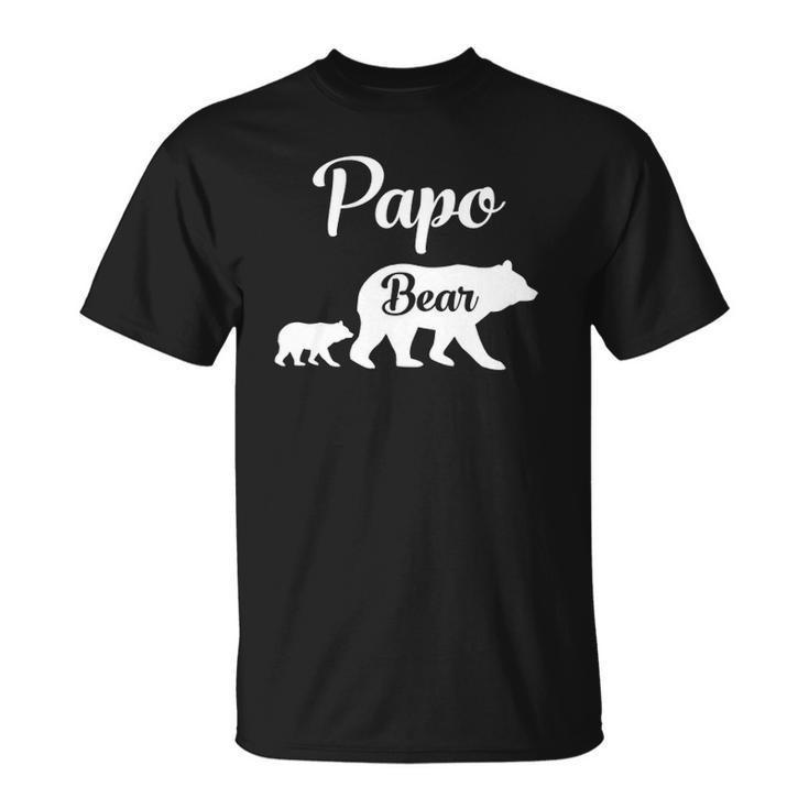Mens Papo Bear Funny Gift  Unisex T-Shirt