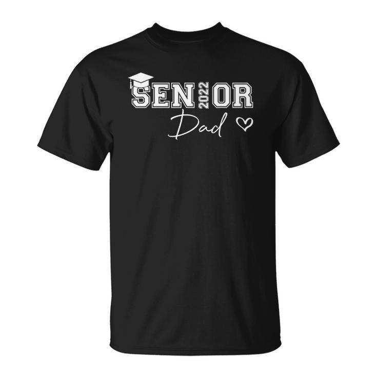 Mens Proud Dad Cute Heart Graduate Senior 2022 Ver2 Unisex T-Shirt