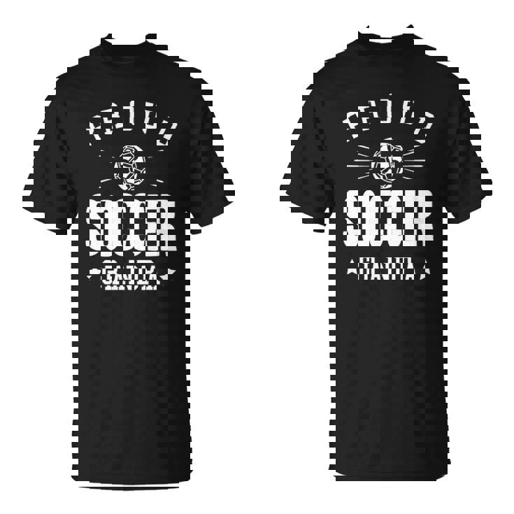 Mens Proud Soccer Grandpa Gift Unisex T-Shirt