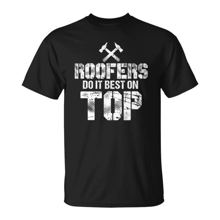 Mens Roofer Accessories For A Tiler Unisex T-Shirt
