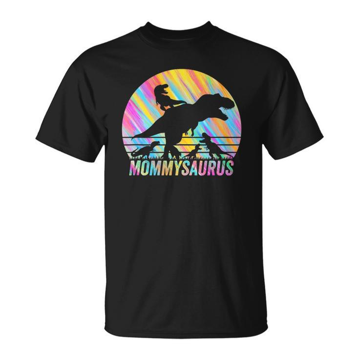 Mommysaurus Dinosaur Vintage Retro 4 Kids Lover Gift Unisex T-Shirt