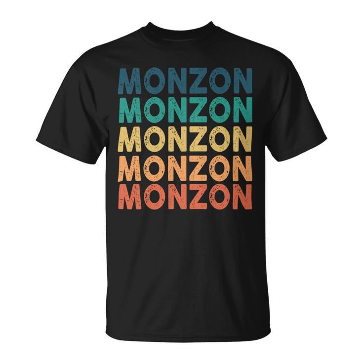 Monzon Name Shirt Monzon Family Name Unisex T-Shirt