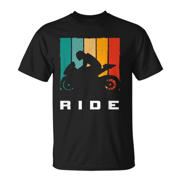 Motorcycle Apparel - Biker Motorcycle  Unisex T-Shirt