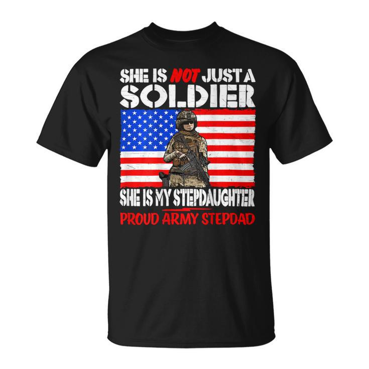 My Stepdaughter Is A Soldier Proud 682 Shirt Unisex T-Shirt