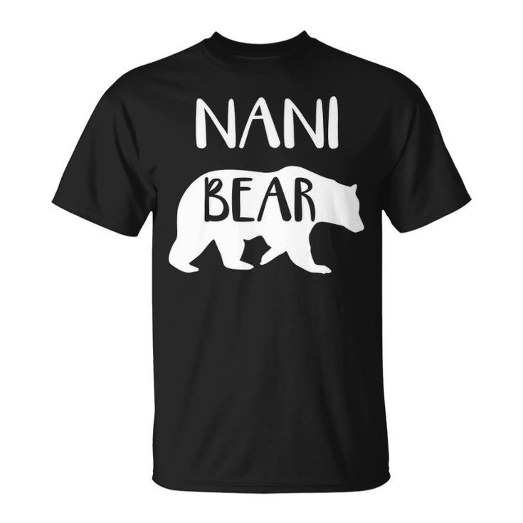 Nani Grandma Nani Bear T-Shirt