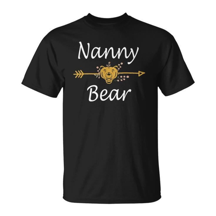 Nanny Bear  Cute Mothers Day Gifts Unisex T-Shirt
