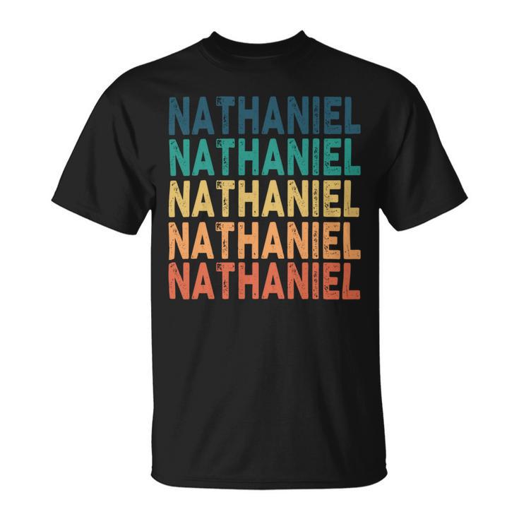 Nathaniel Name Shirt Nathaniel Family Name V3 Unisex T-Shirt