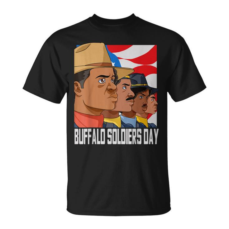 National Buffalo Soldiers Day July 28Th Patriotic Gift  Unisex T-Shirt