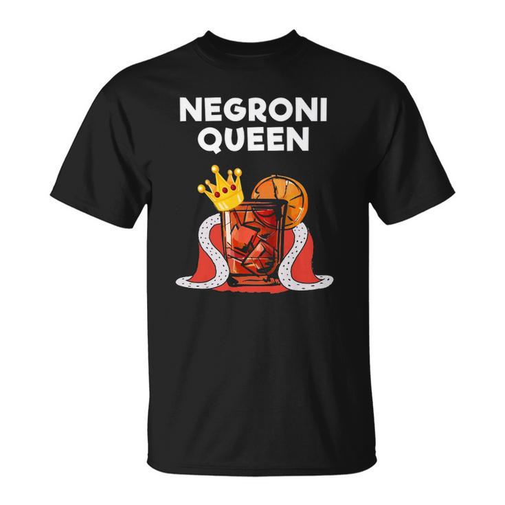 Negroni Queen Funny Drinking Queen Unisex T-Shirt