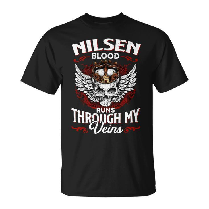 Nilsen Blood Runs Through My Veins Name Unisex T-Shirt