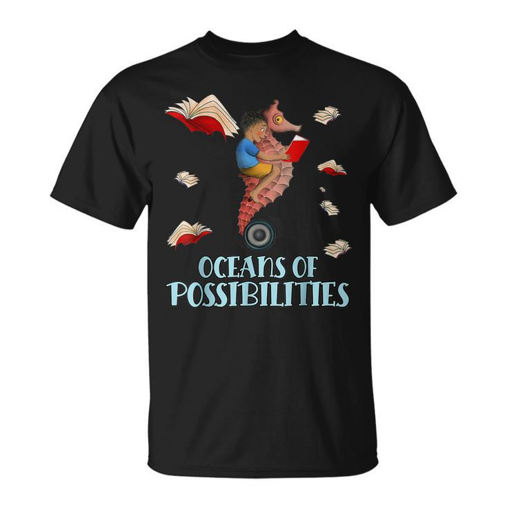 Oceans Of Possibilities Summer Reading 2022 Librarian  Unisex T-Shirt