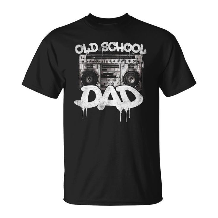 Old School Dad Boombox Old School Music Unisex T-Shirt