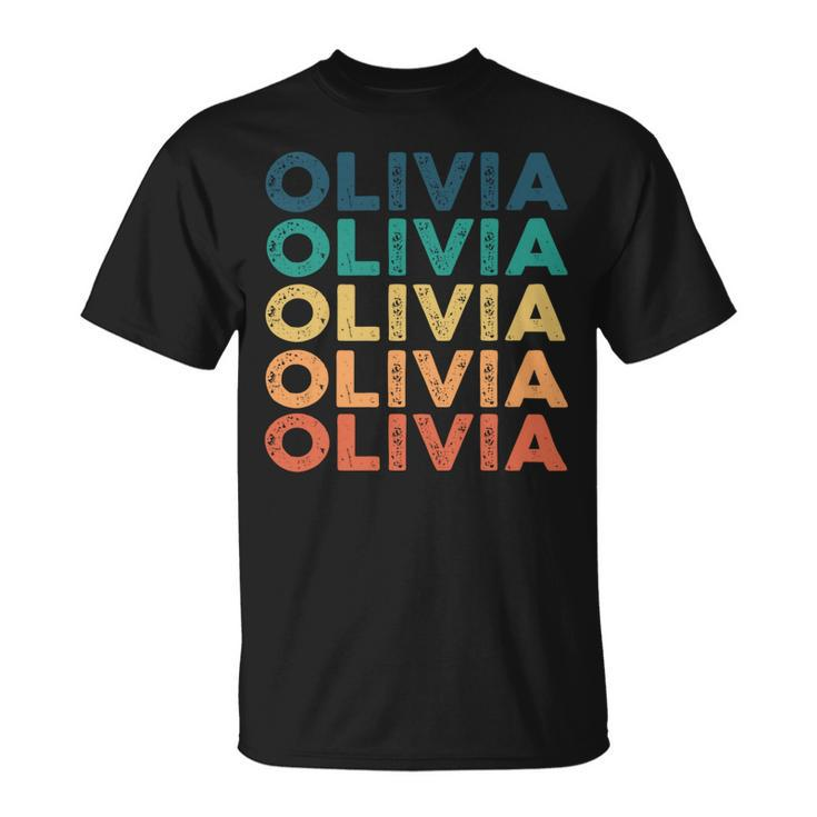 Olivia Name Shirt Olivia Family Name Unisex T-Shirt