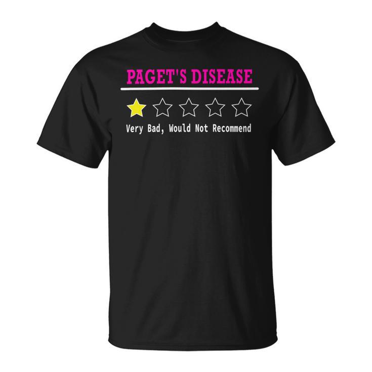 Pagets Disease Review  Pink Ribbon  Pagets Disease  Pagets Disease Awareness Unisex T-Shirt