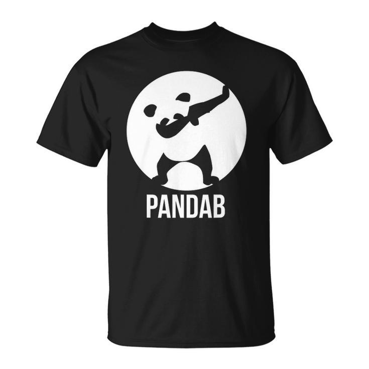 Pandab Funny Dabbing Panda Design Gift Unisex T-Shirt