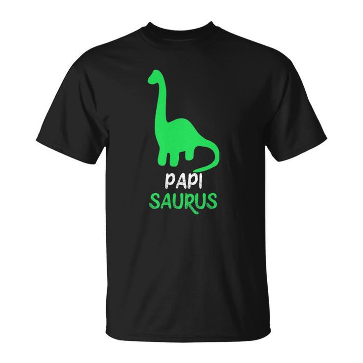 Papisaurus Funny Dinosaur Gift Papisaurus Christmas Unisex T-Shirt