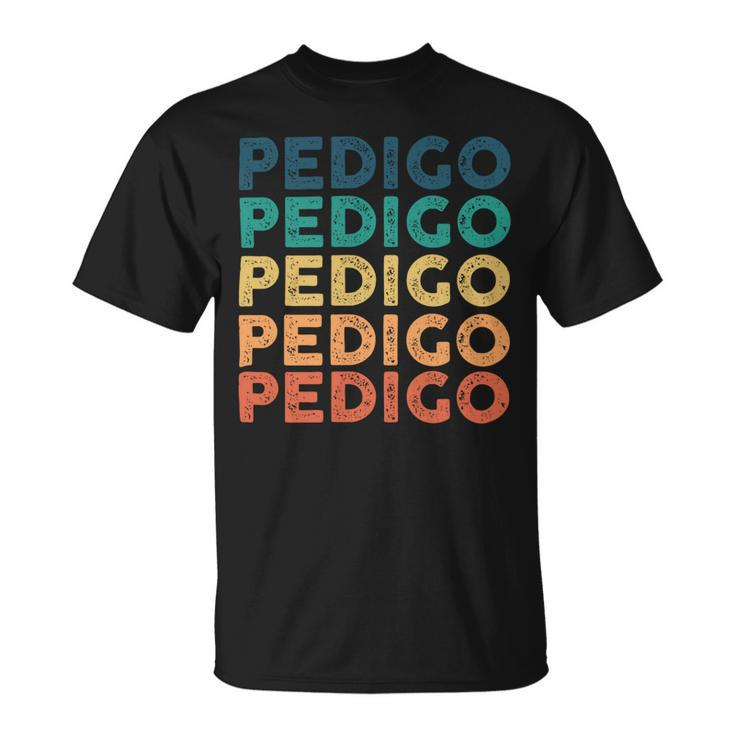 Pedigo Name Shirt Pedigo Family Name Unisex T-Shirt