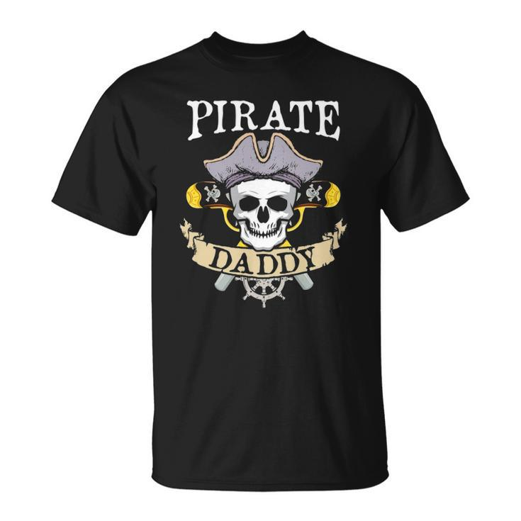 Pirate Daddy Matching Family Dad Unisex T-Shirt