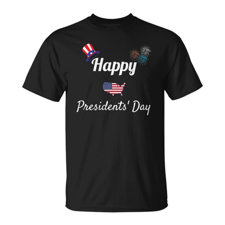 Political Happy Presidents Day Men Women Kids Unisex T-Shirt