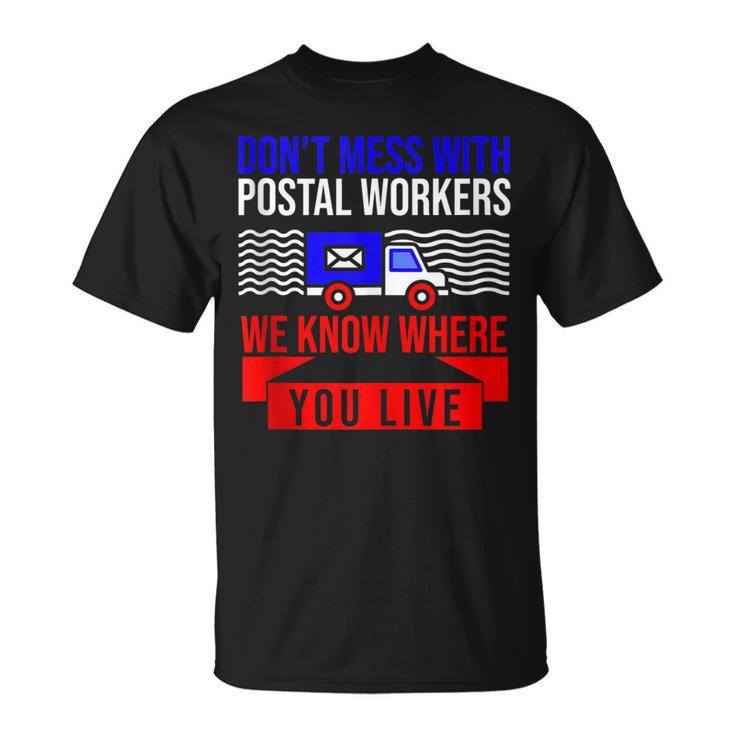 Postal Worker V2 T-shirt