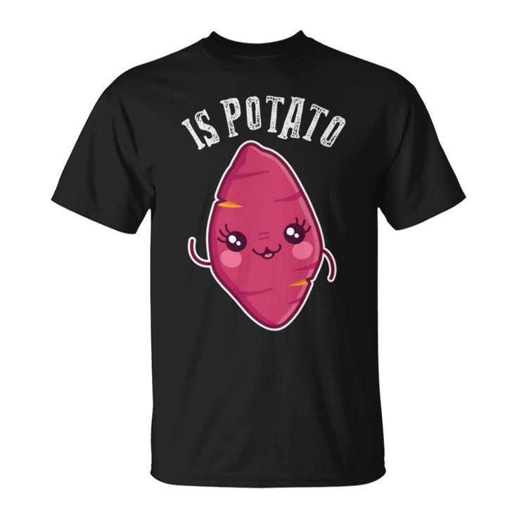 Potato Funny Late Night Television Unisex T-Shirt