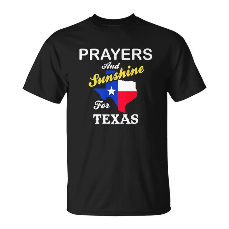 Prayers And Sunshine For Texas Pray For Uvalde Unisex T-Shirt