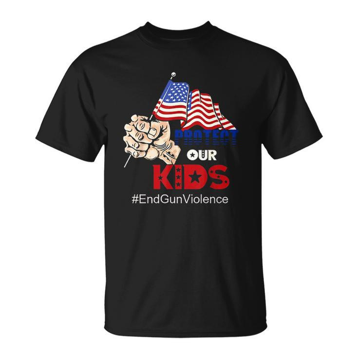 Protect Kids Not Guns  End Gun Violence Pray For Texas Uvalde Unisex T-Shirt