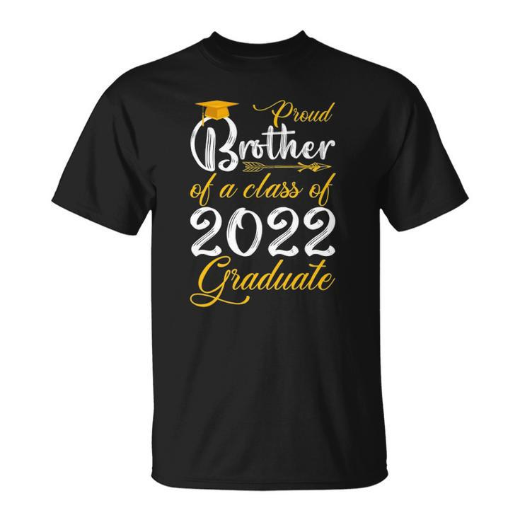 Proud Brother Of A Class Of 2022 Graduate  Senior 22 Arrow Unisex T-Shirt