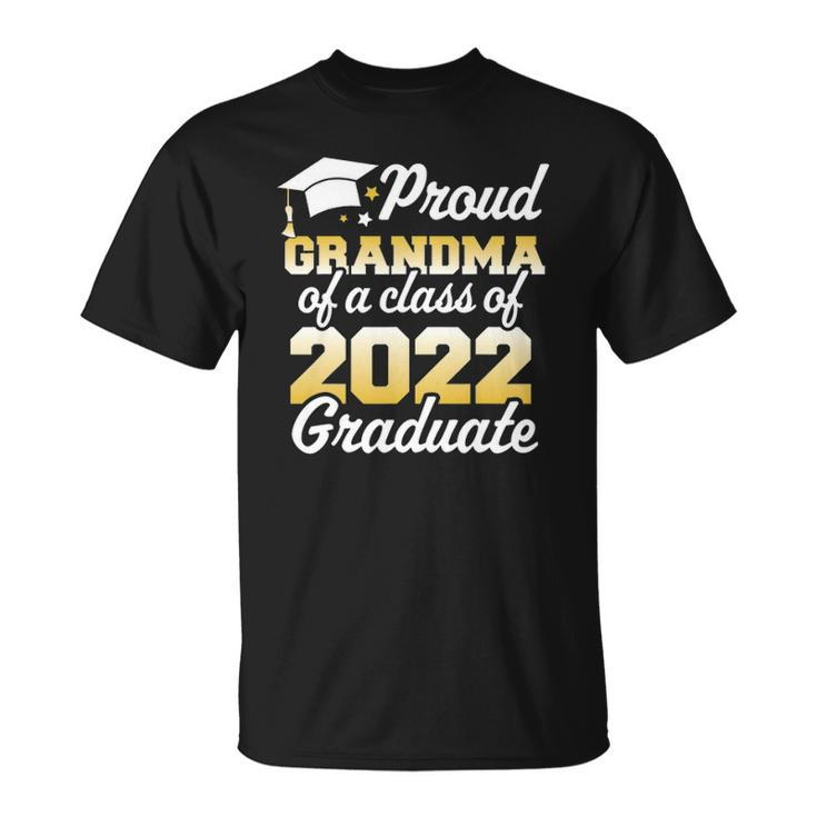 Proud Grandma Of A Class Of 2022 Graduate Senior Family Unisex T-Shirt