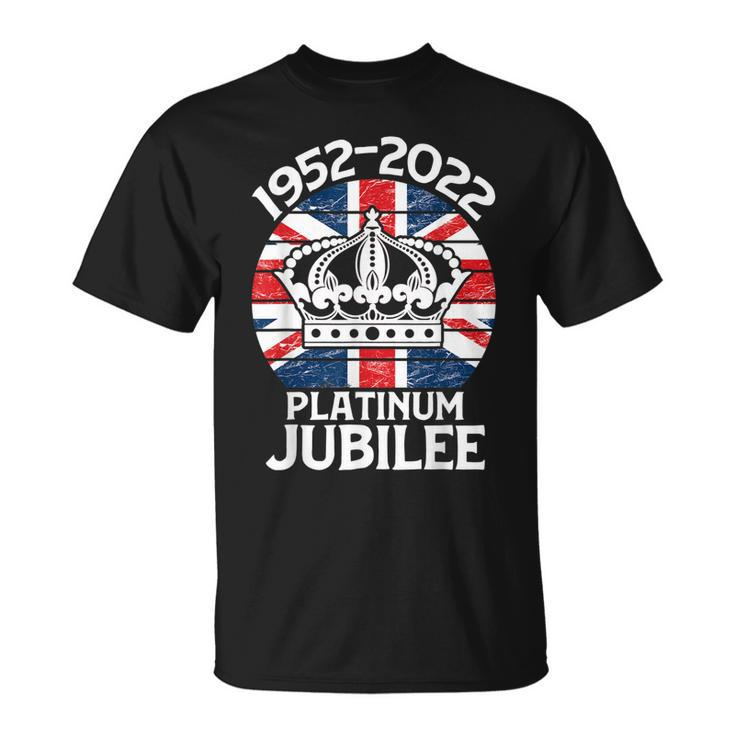 Queens Platinum Jubilee 2022 British Platinum Jubilee  Unisex T-Shirt