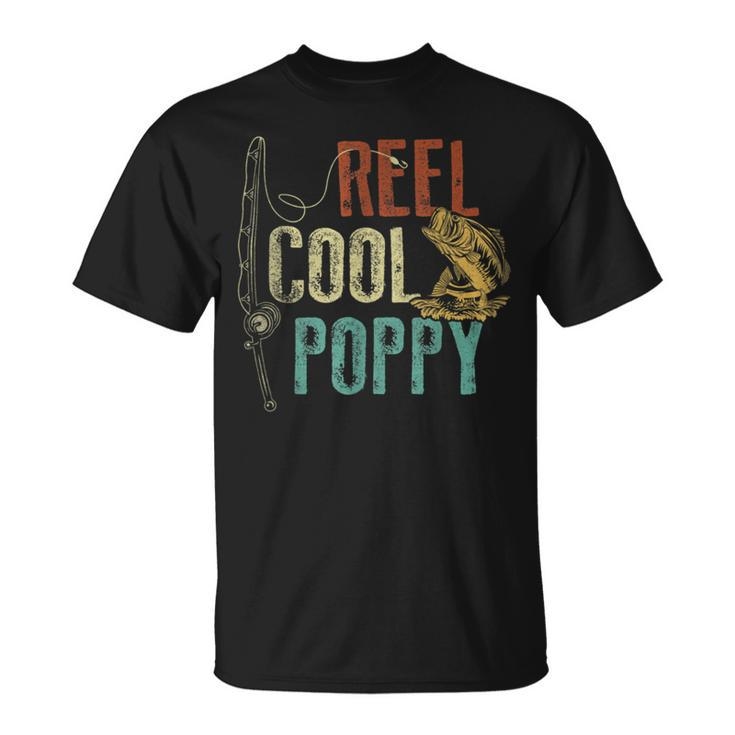 Reel Cool Poppy Funny V2 Unisex T-Shirt