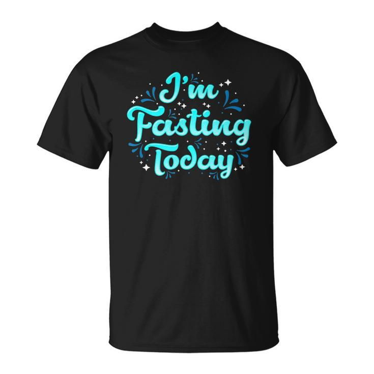 Religious Lent Rammadan Yom Kippur Or Weight Loss Fasting Unisex T-Shirt