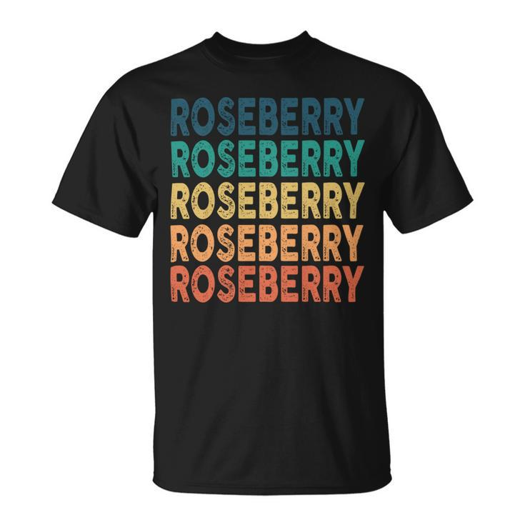 Roseberry Name Shirt Roseberry Family Name Unisex T-Shirt