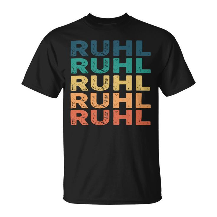 Ruhl Name Shirt Ruhl Family Name V2 Unisex T-Shirt