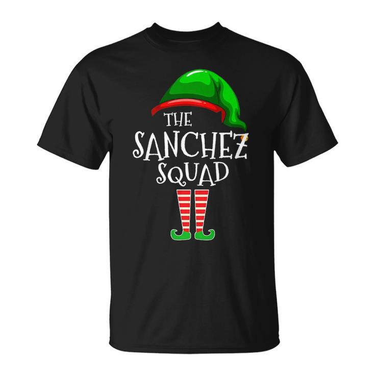 Sanchez Name The Sanchez Squad T-Shirt