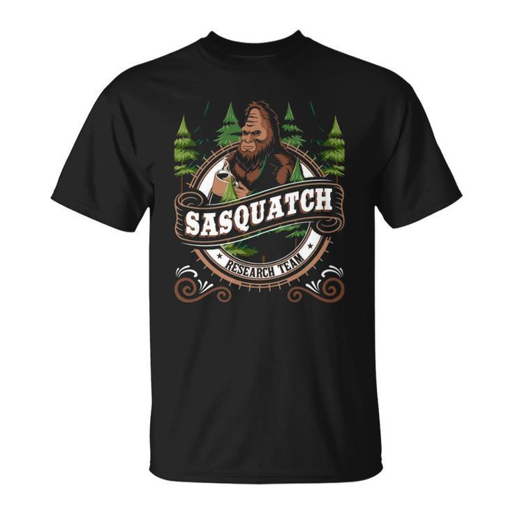 Sasquatch Research Team - Funny Bigfoot Fan Unisex T-Shirt