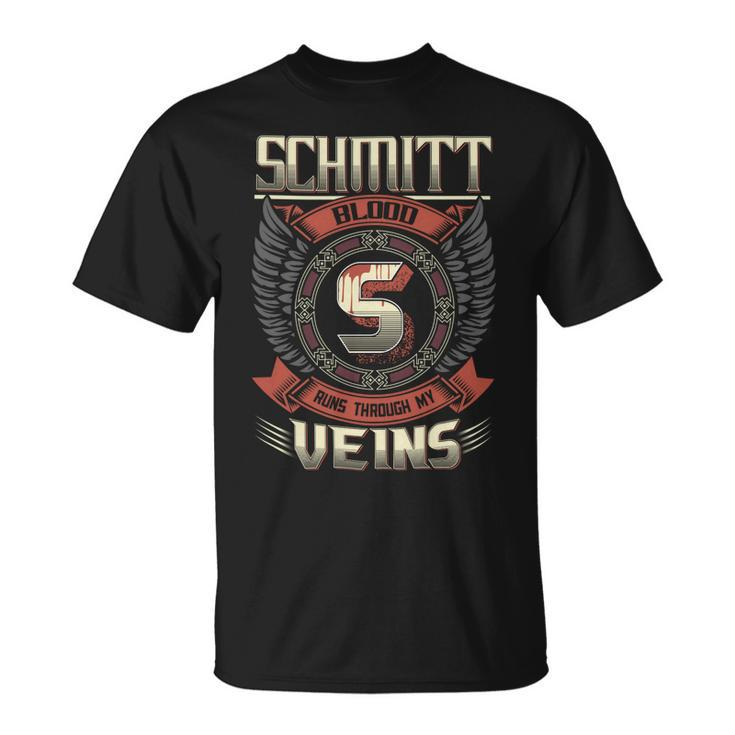 Schmitt Blood  Run Through My Veins Name V3 Unisex T-Shirt